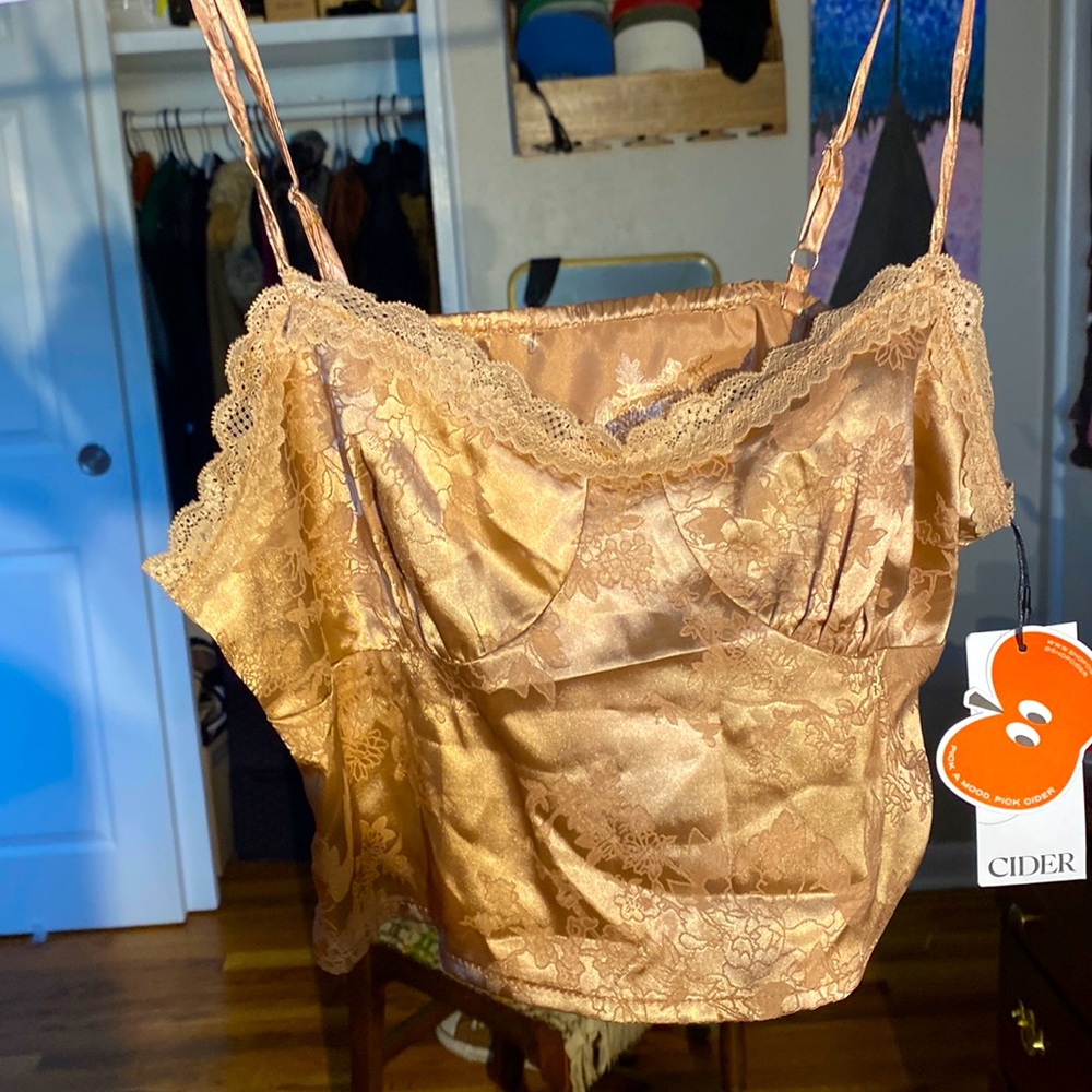 brand new Cider silky cami